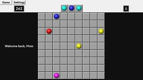 Screenshot of Lines: A Gift For Mom