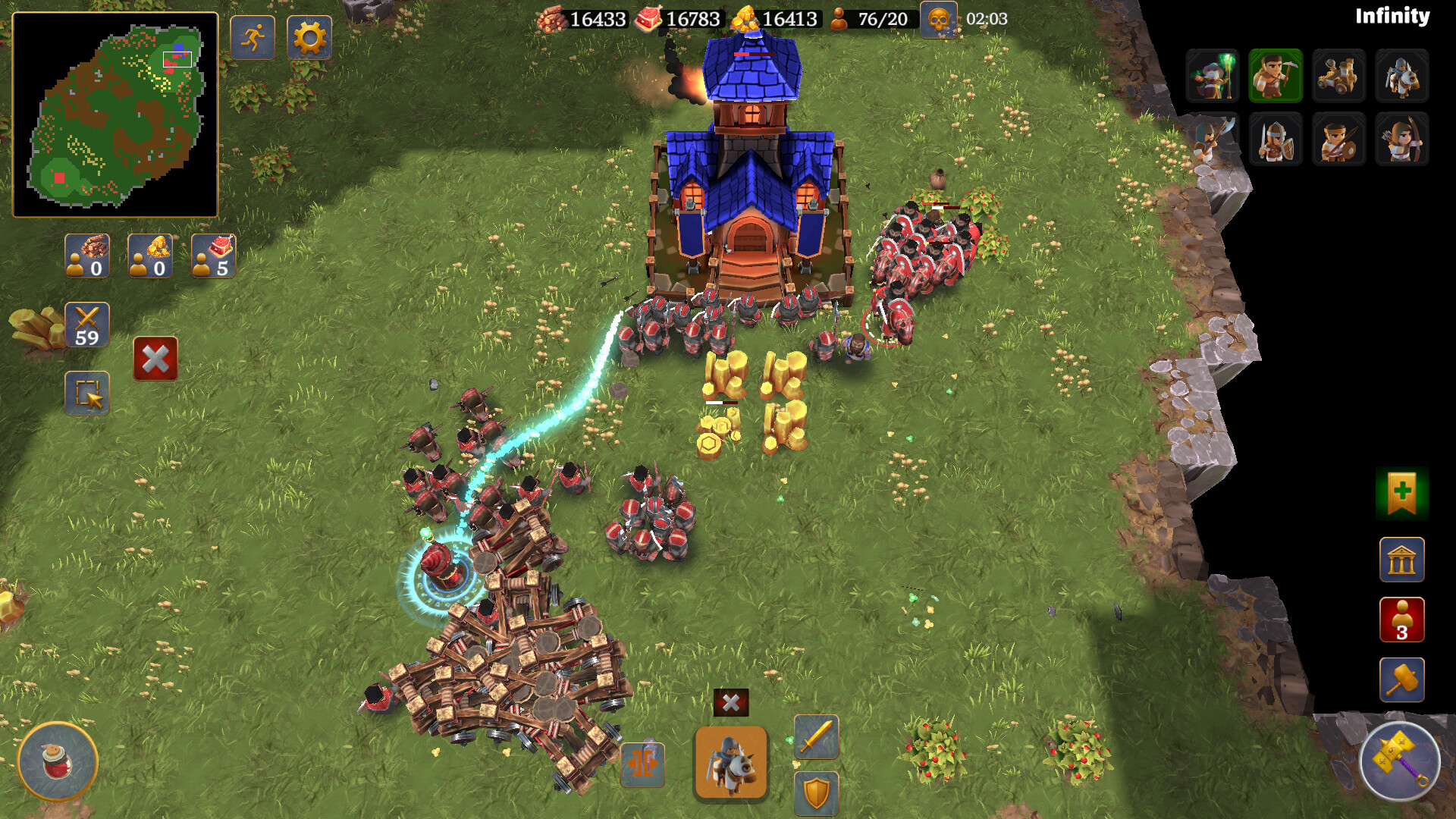 #2. Blaze Of Empires Demo (Steam) De: Kikiri Company