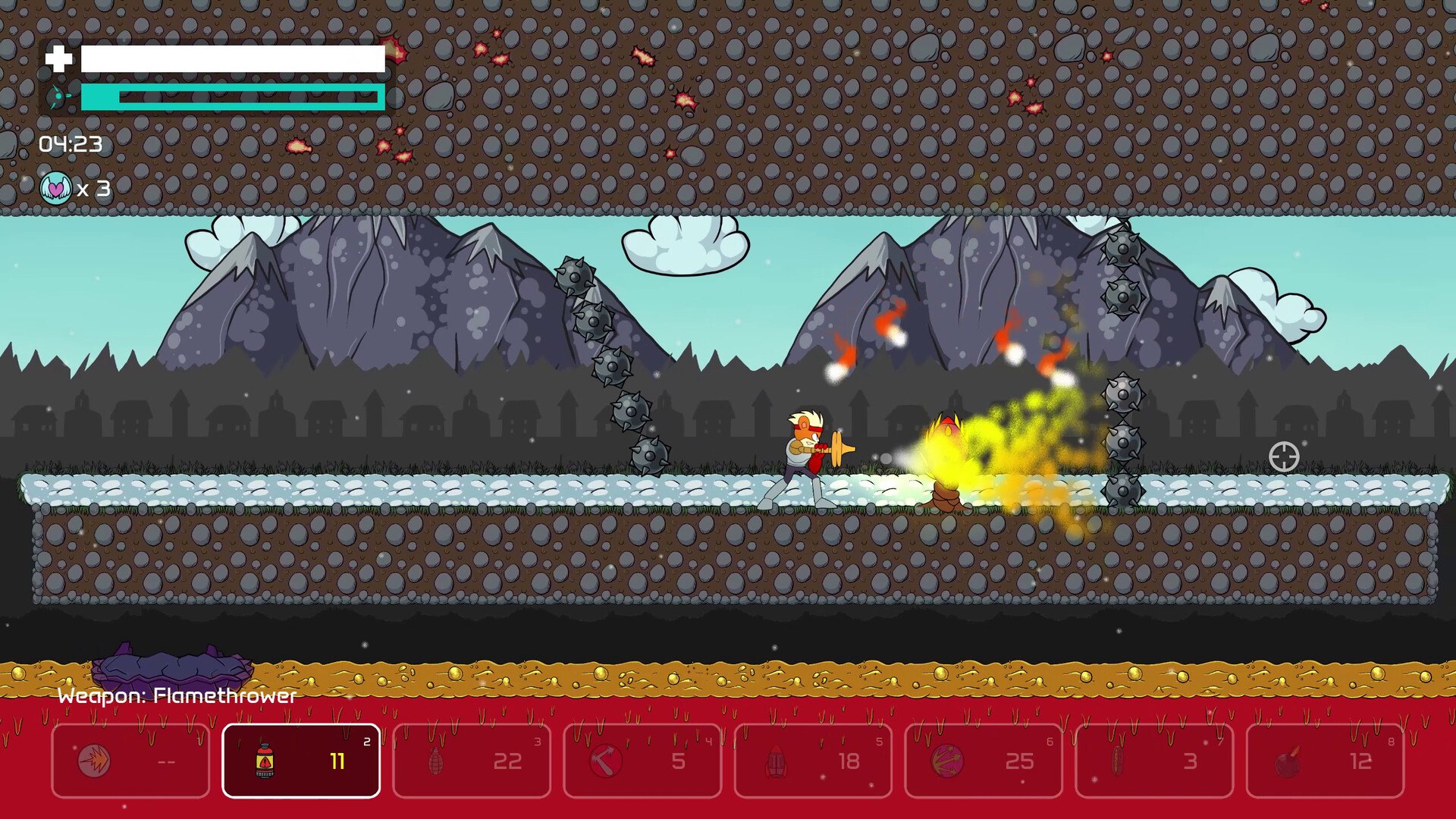 Guinea Pig Gunner — gameplay screenshot 3