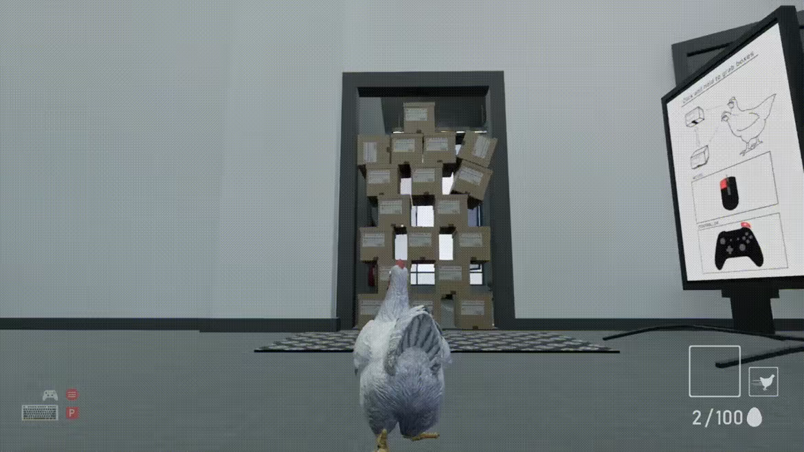 A Chicken In The Office video 2