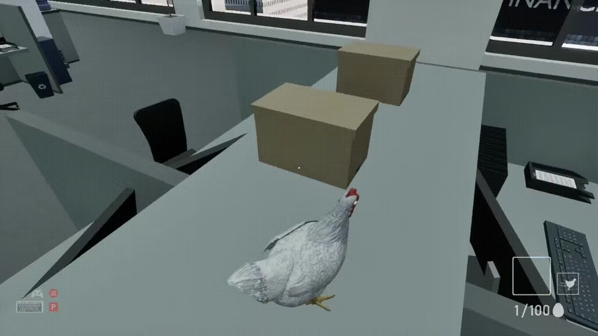 A Chicken In The Office video 1