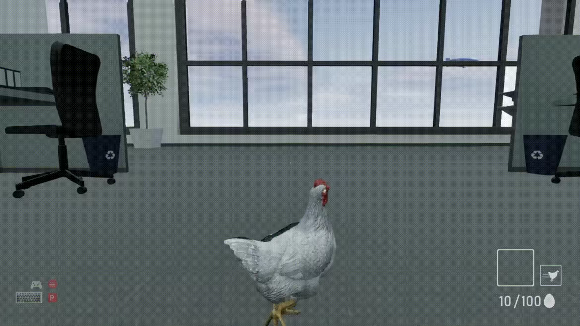 A Chicken In The Office video 3