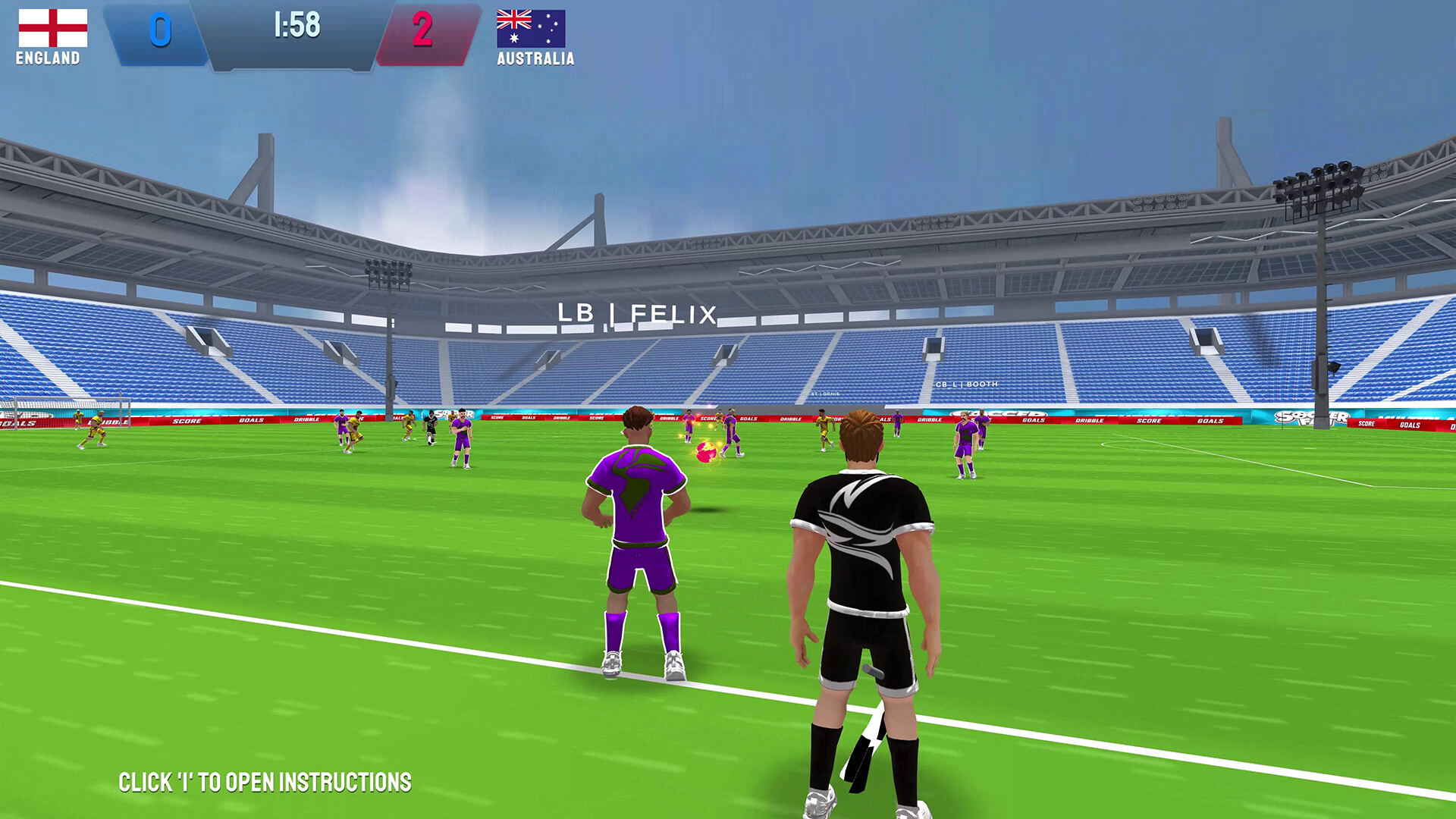 Soccer Fan - Online Multiplayer Football screenshot #2