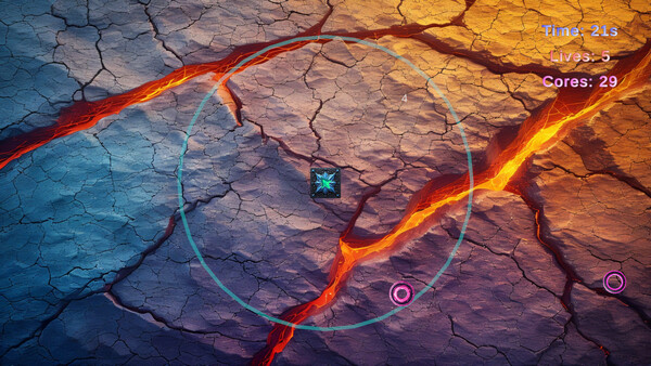 Screenshot of Ice Core Tower Defense