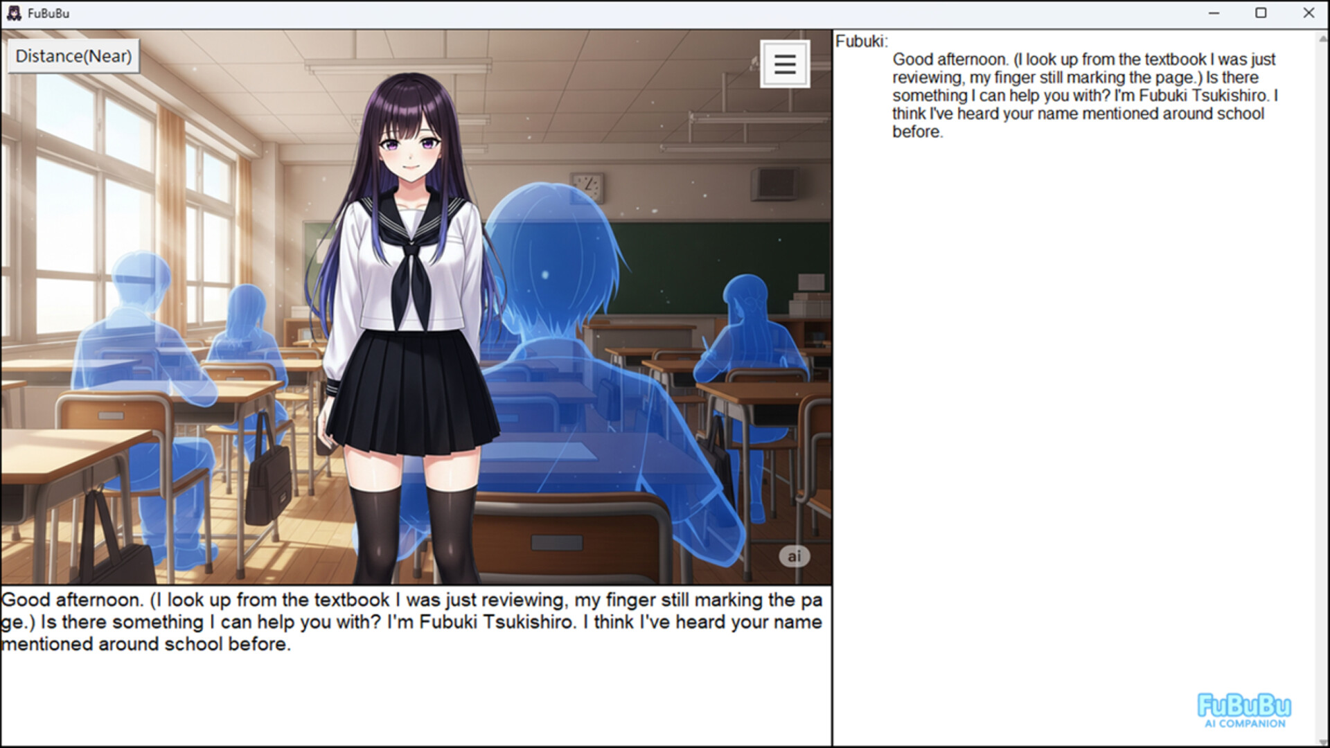 FuBuBu: AI Companion Featured Screenshot #1