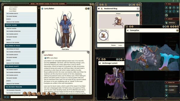 Fantasy Grounds - The Seeker's Guide to Twisted Taverns