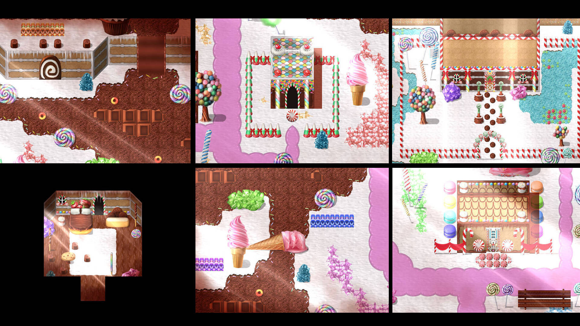 RPG Maker MZ - KR World of Candy Tileset Featured Screenshot #1