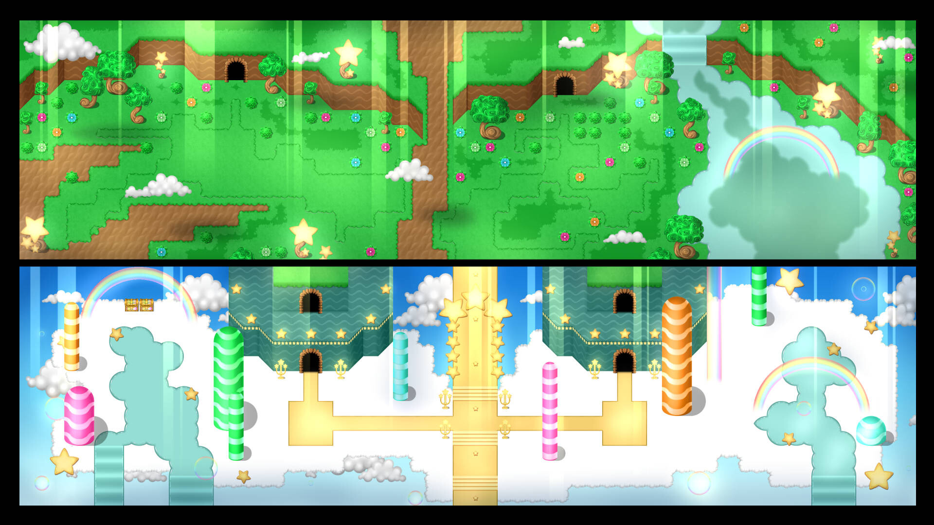 RPG Maker MZ - KR Star Land Tileset (Steam) Bởi: KOMODO