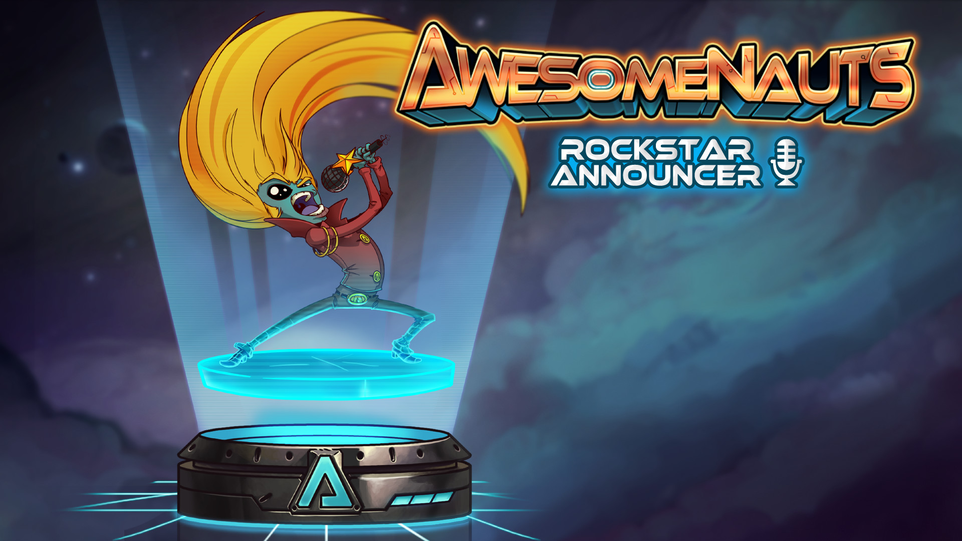 Awesomenauts - Rockstar Announcer Featured Screenshot #1