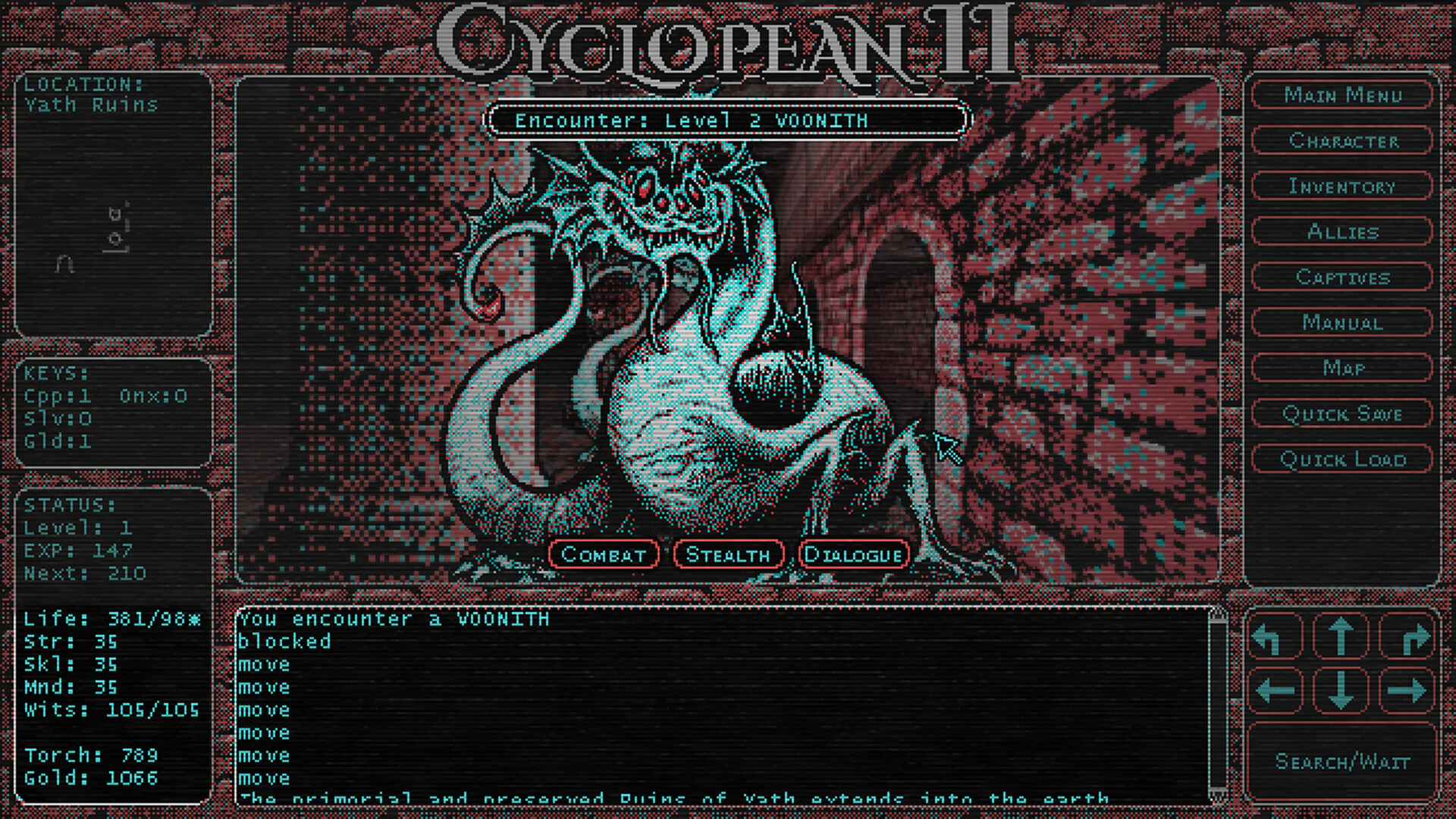Cyclopean II: The Dreamlands screenshot #6