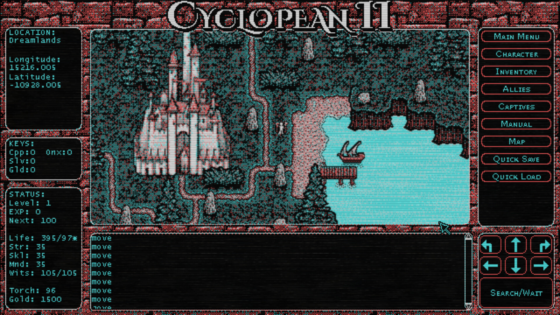 Cyclopean II: The Dreamlands screenshot #2