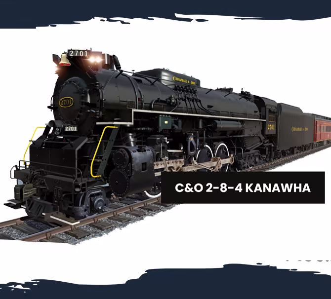 c&o 2-8-4 kanawha