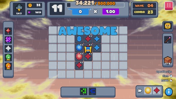 Скриншот 2 из игры Combo Fun Garden