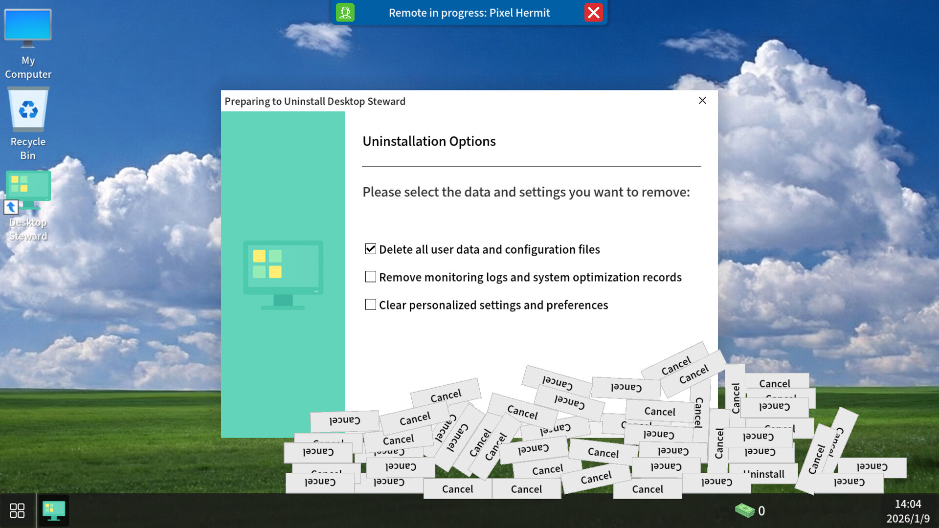 Uninstall Simulator screenshot #4