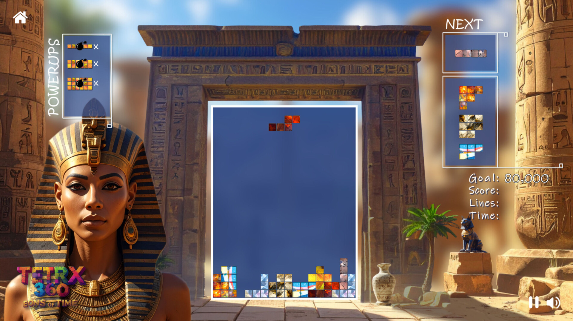 TetrX 360 - Eons of Time Screenshot