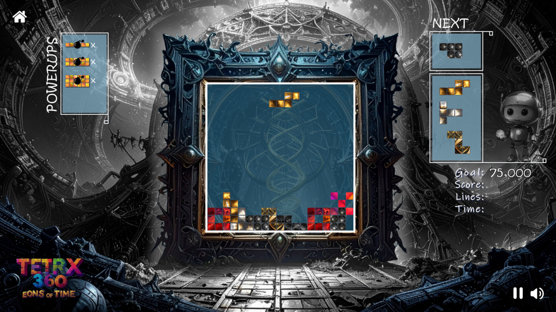 TetrX 360 - Eons of Time screenshot #1