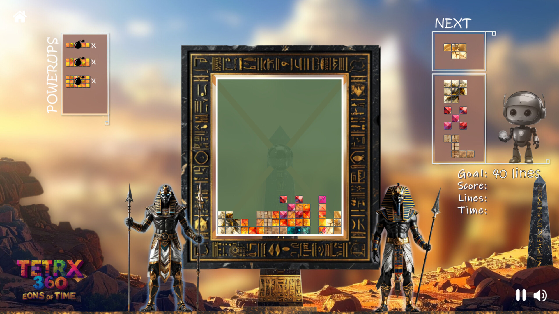 TetrX 360 - Eons of Time screenshot #8