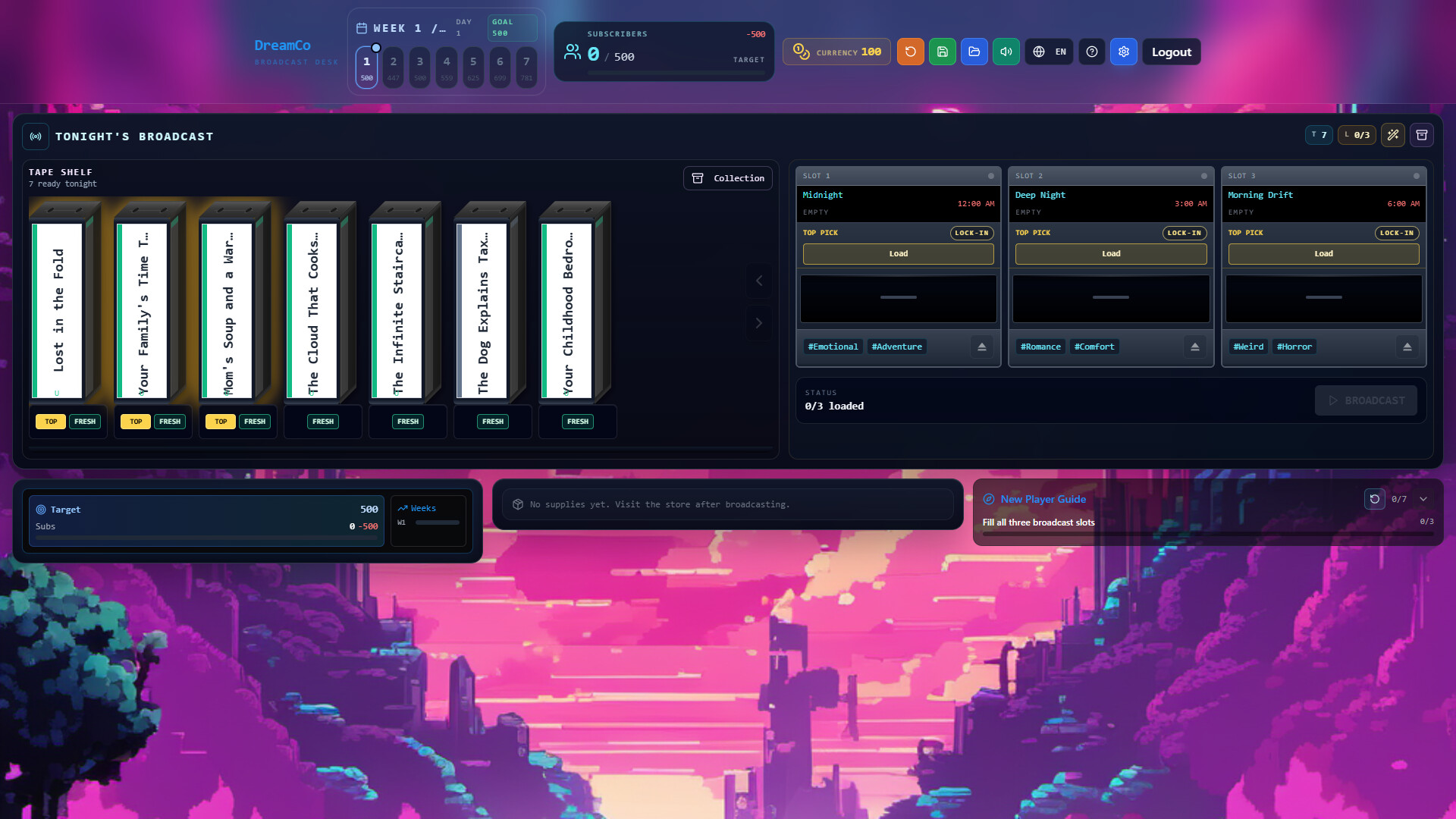 Dream Broadcast Simulator screenshot #4