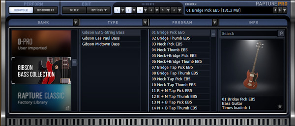 Cakewalk - Gibson Bass Collection Expansion