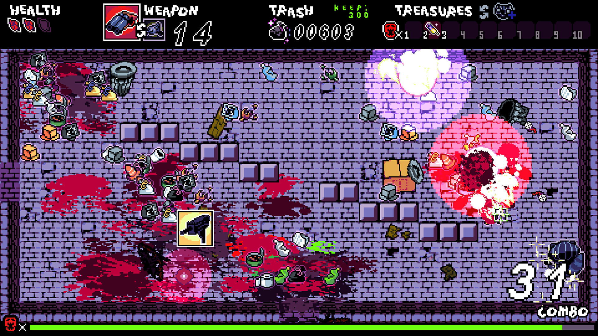 #4. Trash Dungeon Demo (Steam) 由: vaaasm