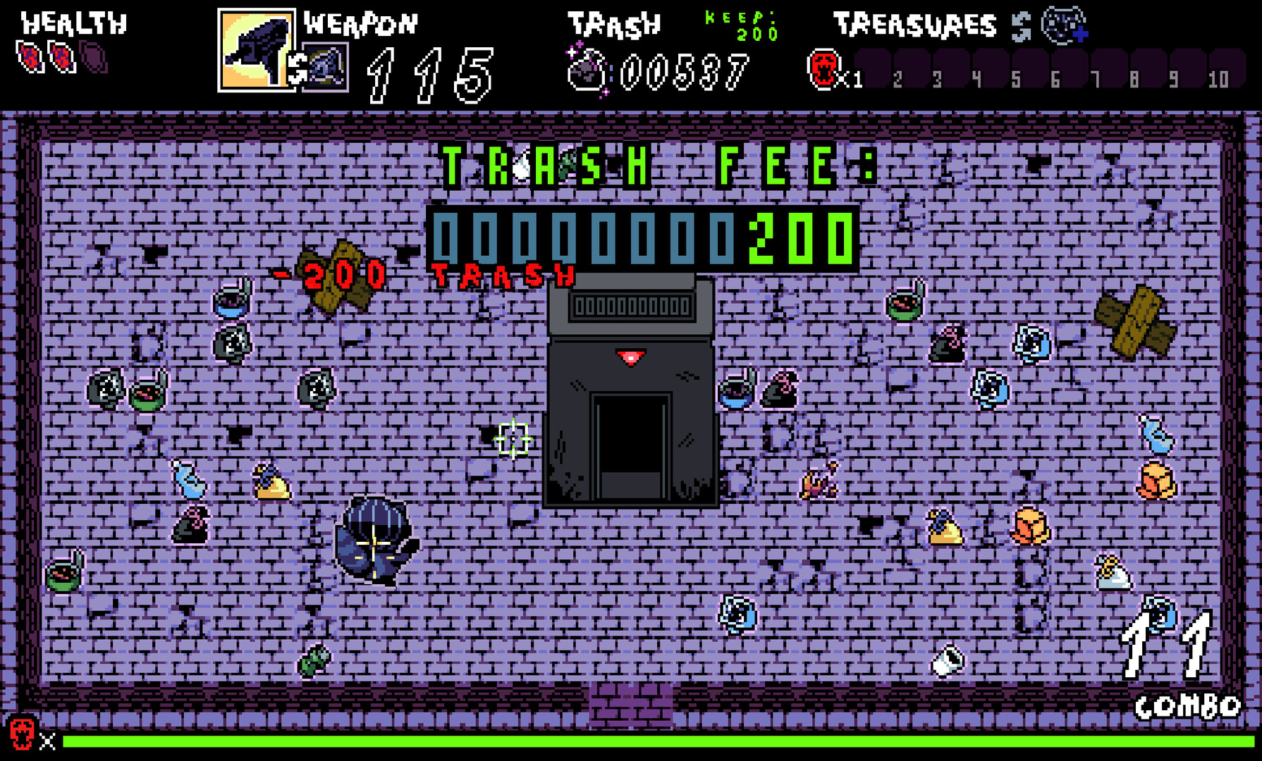 #6. Trash Dungeon Demo (Steam) 由: vaaasm