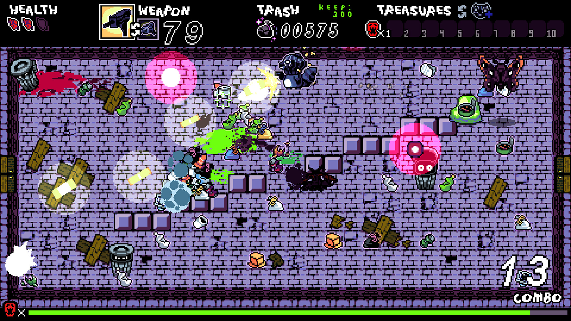 #3. Trash Dungeon Demo (Steam) 由: vaaasm