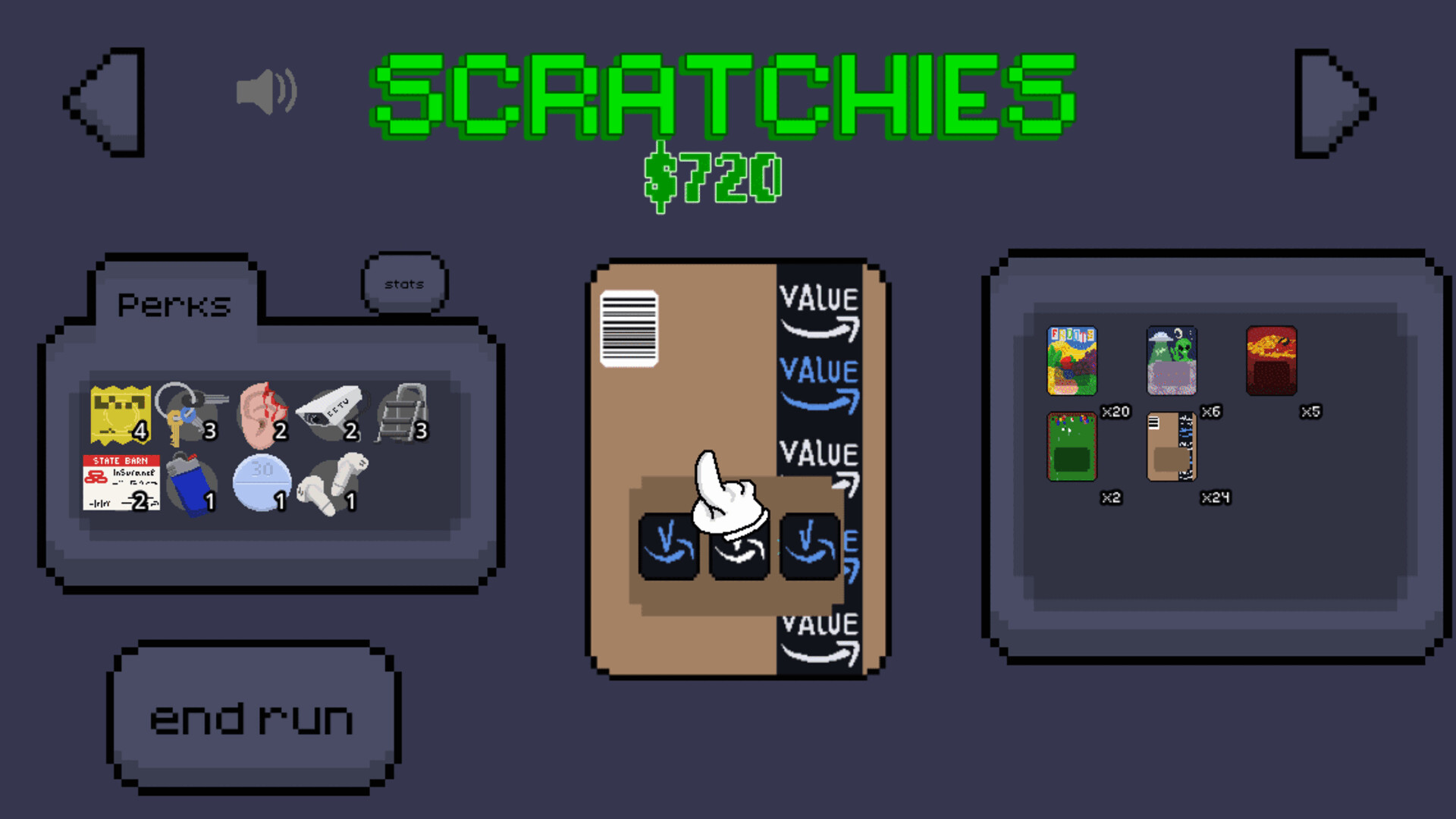 Scratchies PC gameplay screenshot 1 of 7