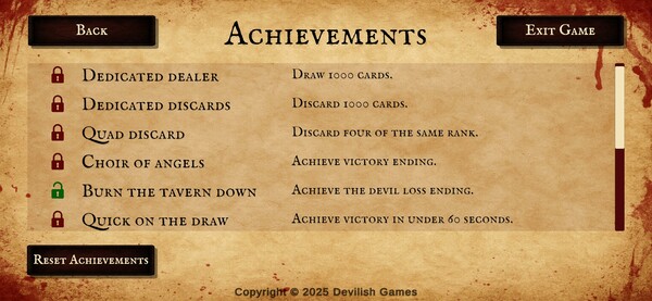 Deal with the Devil.