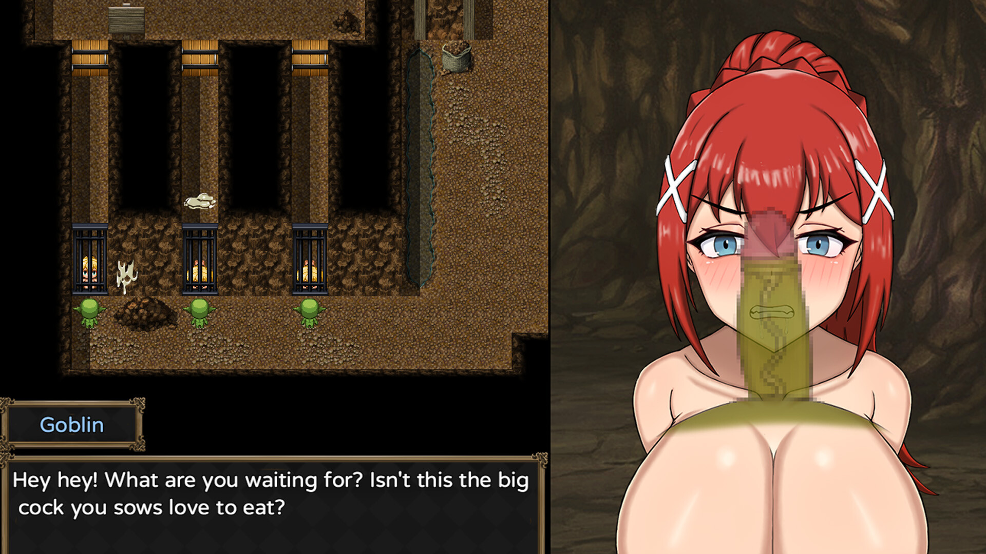 Скриншот игры Curse upon the Defeated Sow Knight! - 5