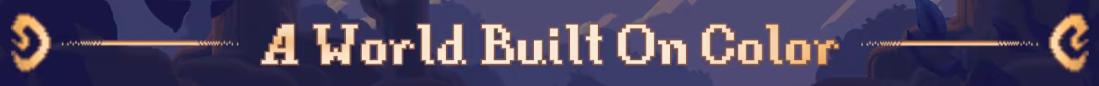 Deco header: A World Built On Color