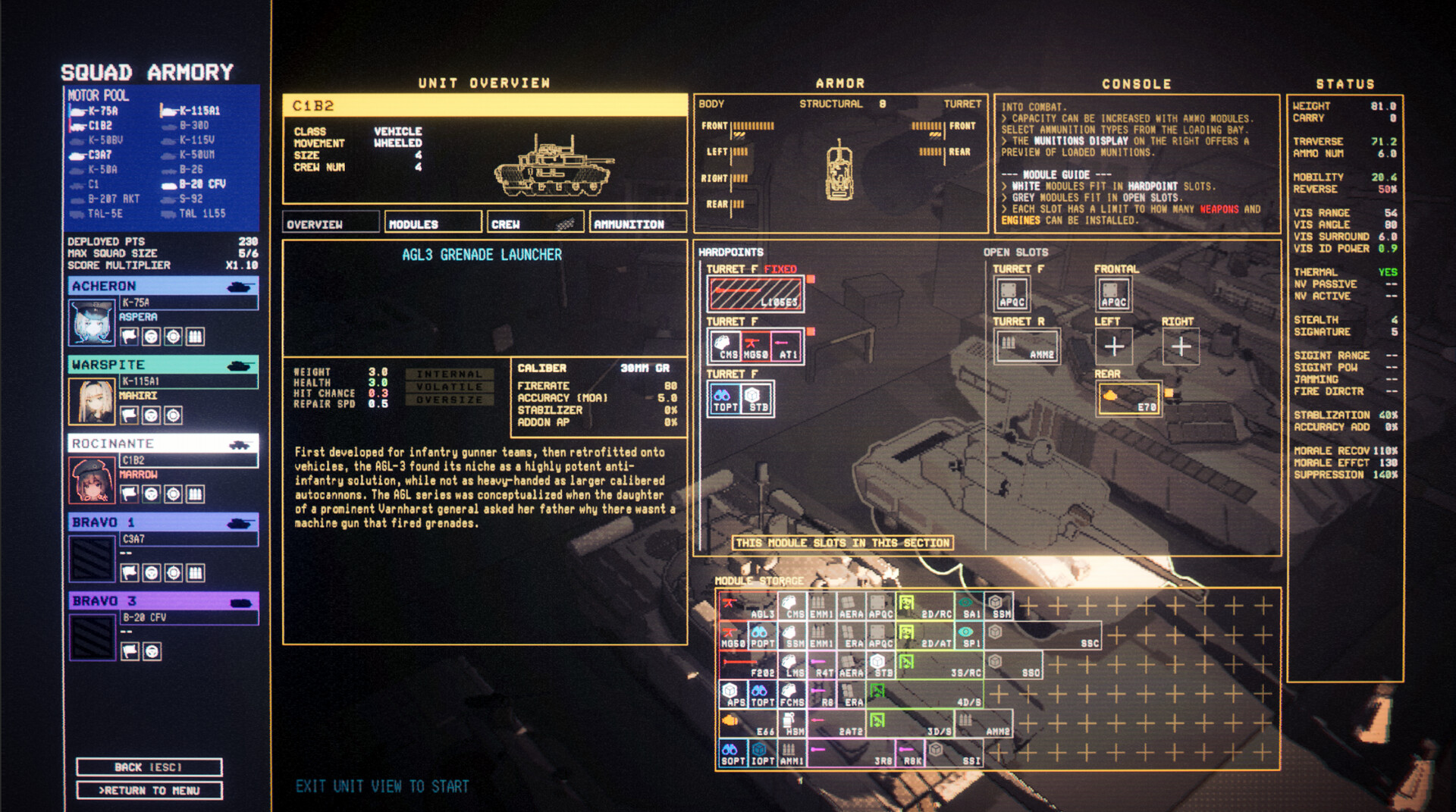 Armaphract screenshot #2