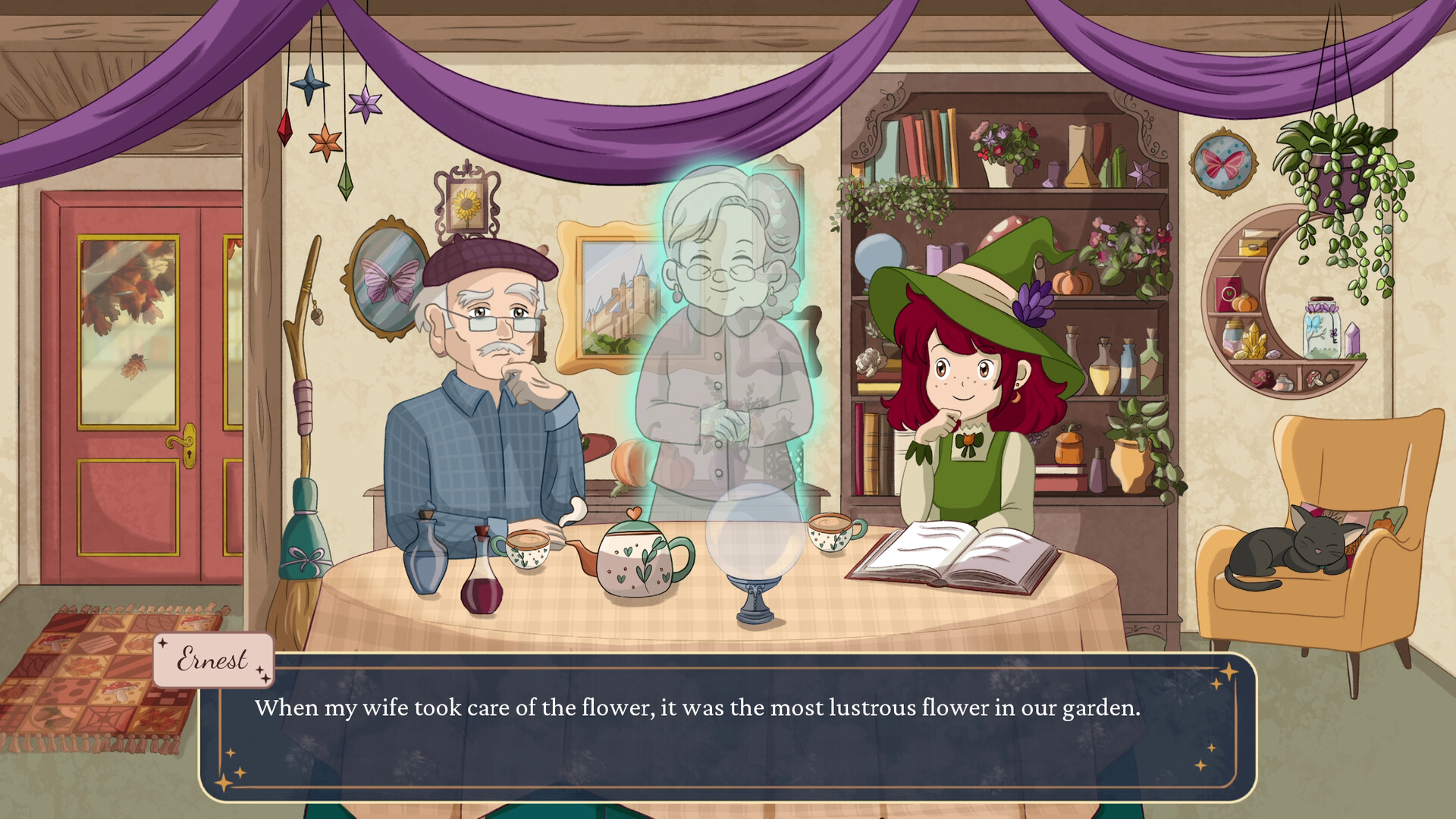 Spirit Talk - Cozy Visual Novel screenshot #4