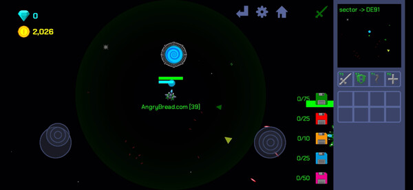 Скриншот из a.sector