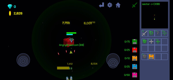 Скриншот из a.sector