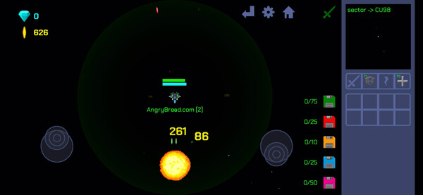 Скриншот из a.sector