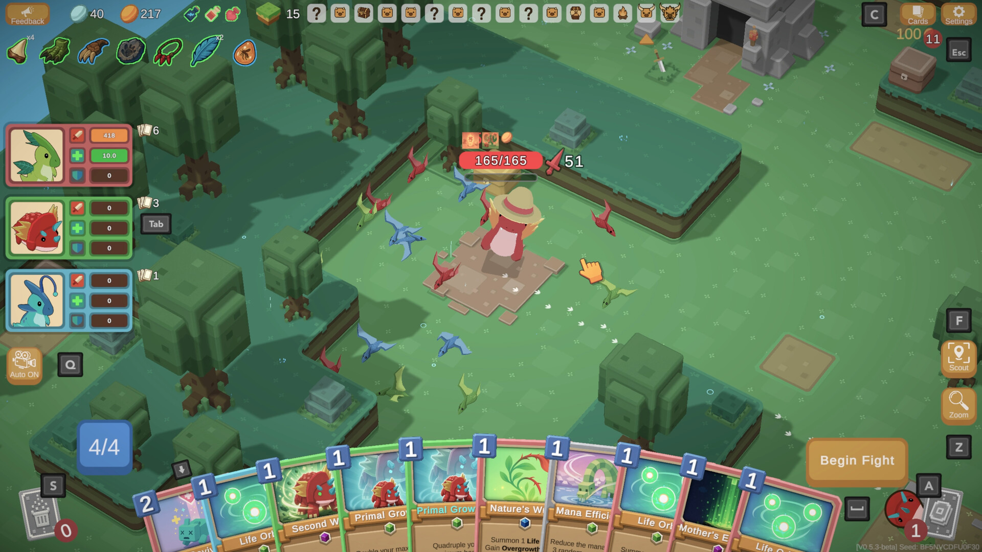 Dino Card Hunt screenshot #2