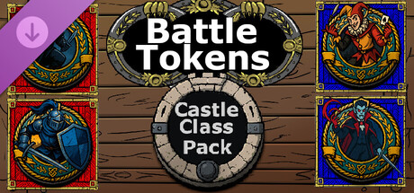 Battle Tokens - castle class pack banner image