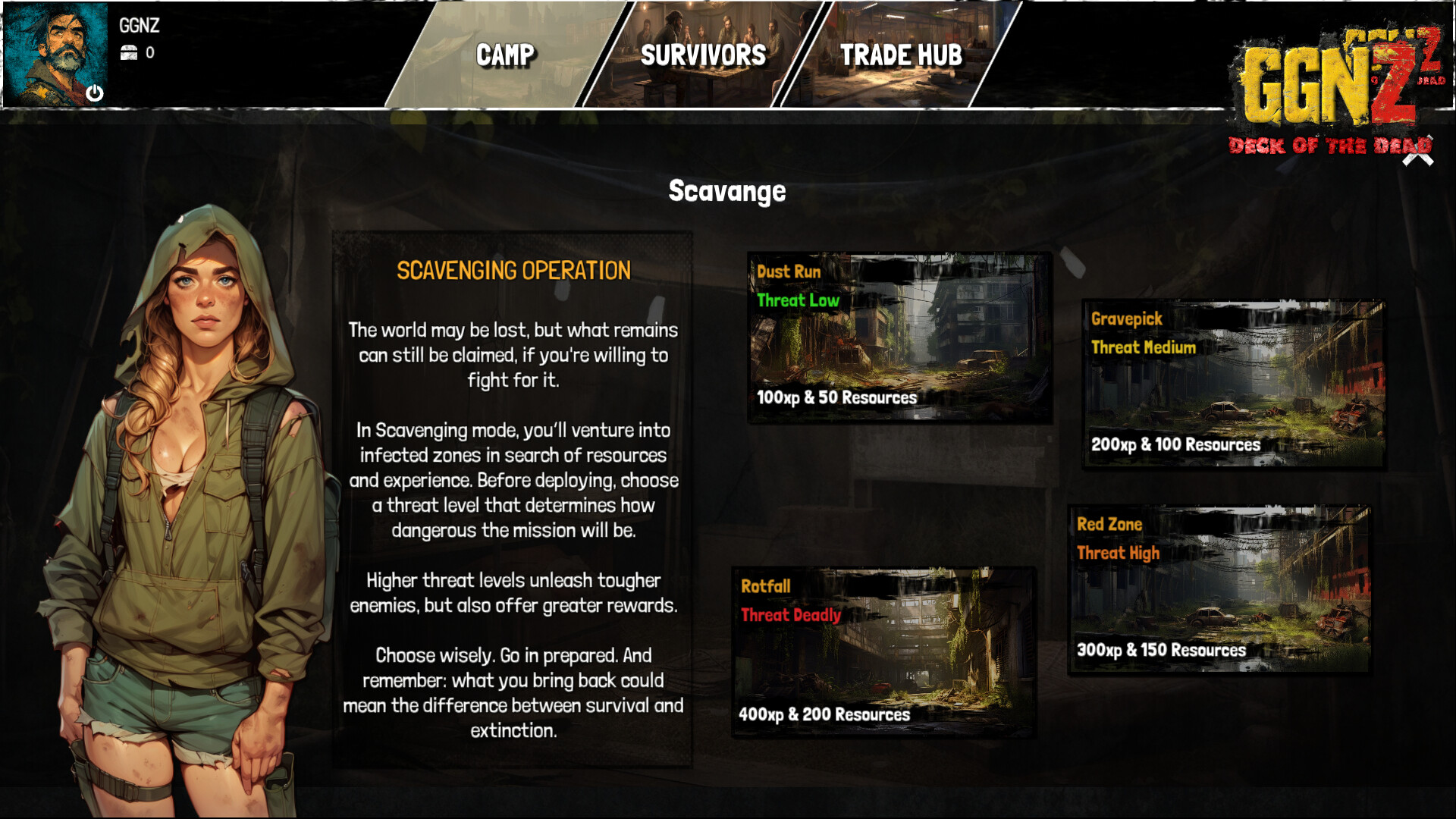 GGNZ: Deck of the Dead screenshot #7