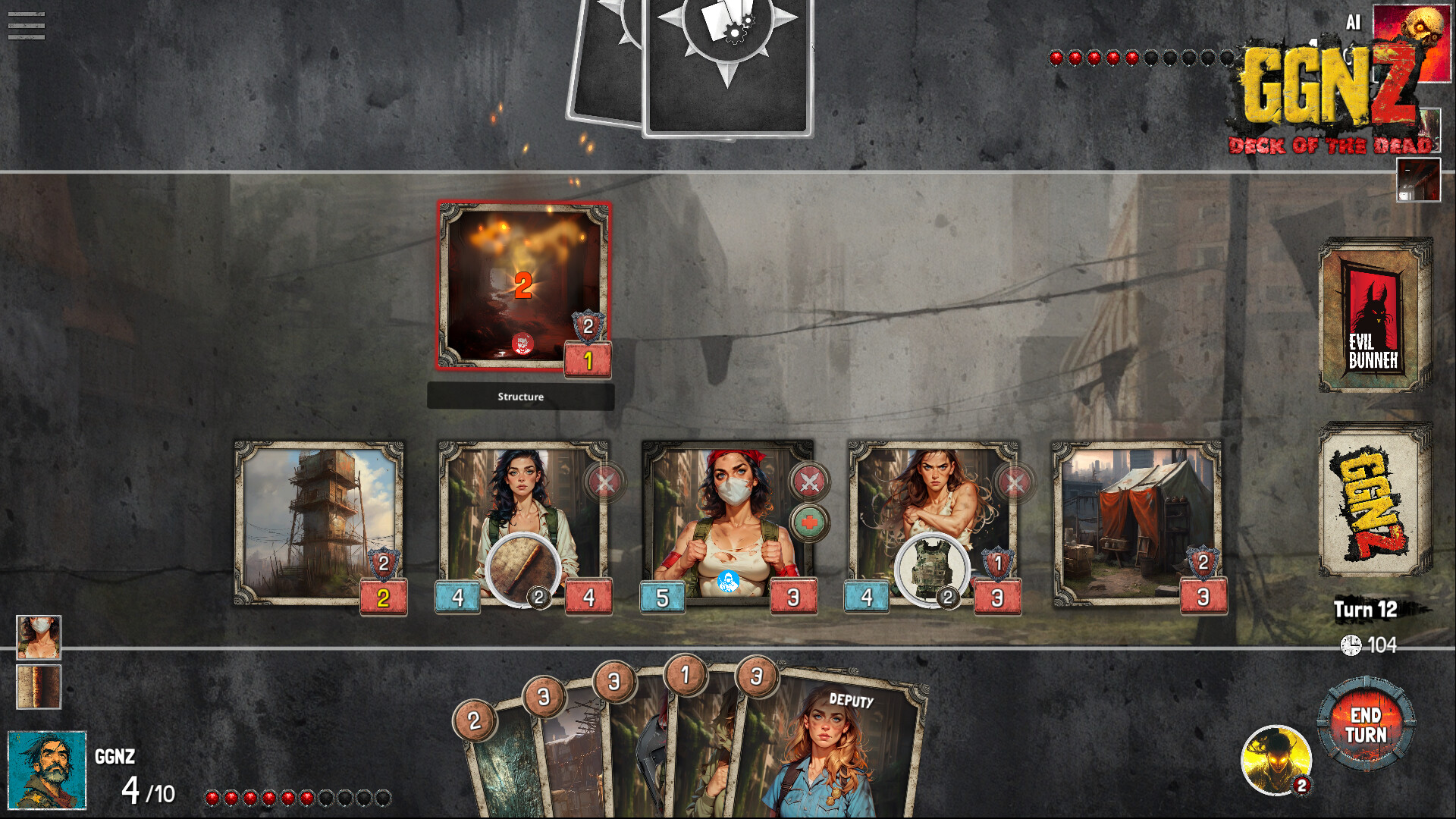 GGNZ: Deck of the Dead screenshot #22