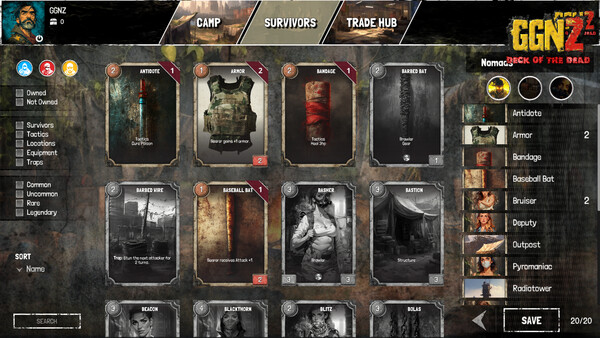 GGnZ: Deck of the Dead.