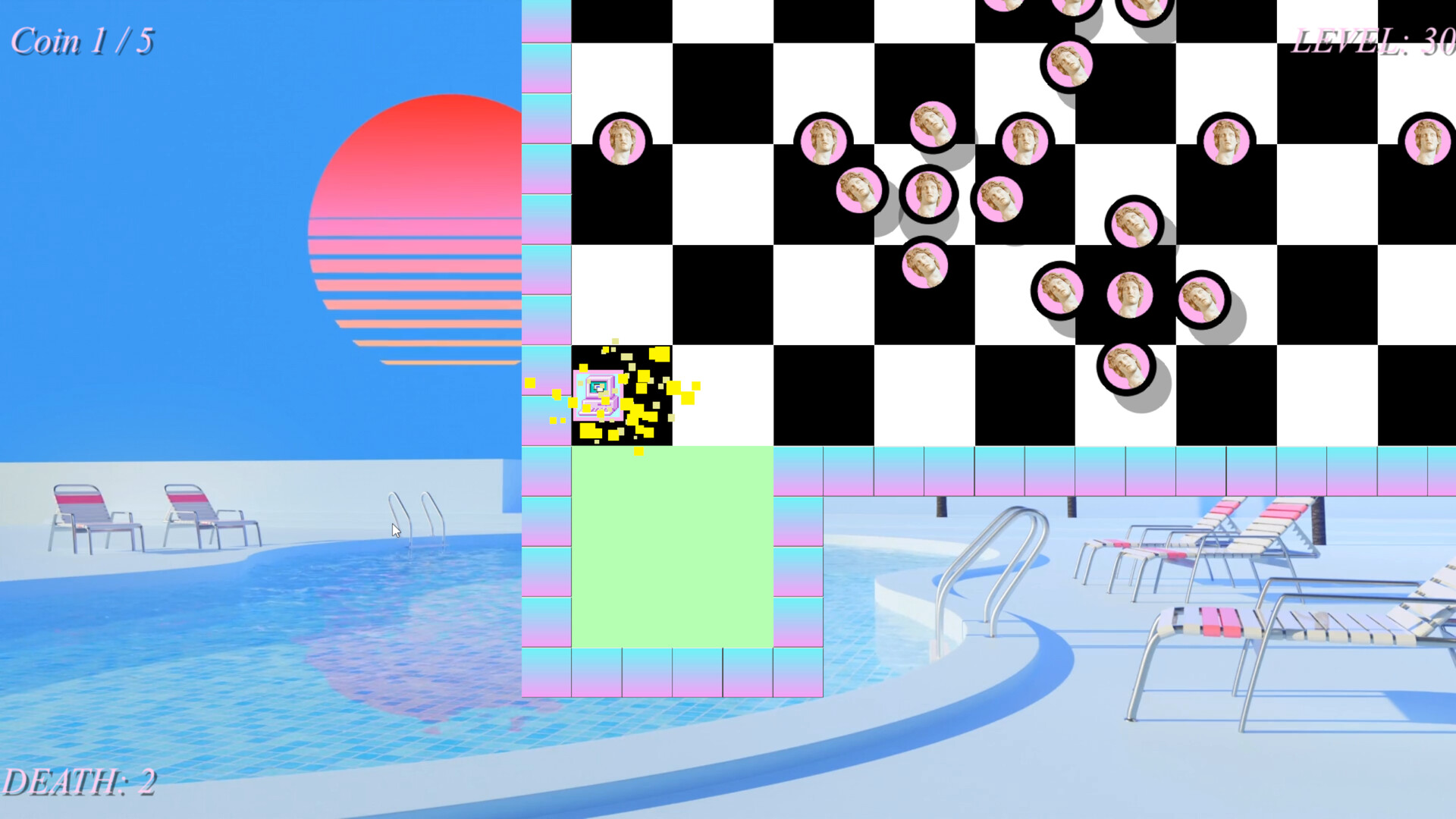 Vaporwave Hardest Game screenshot #6