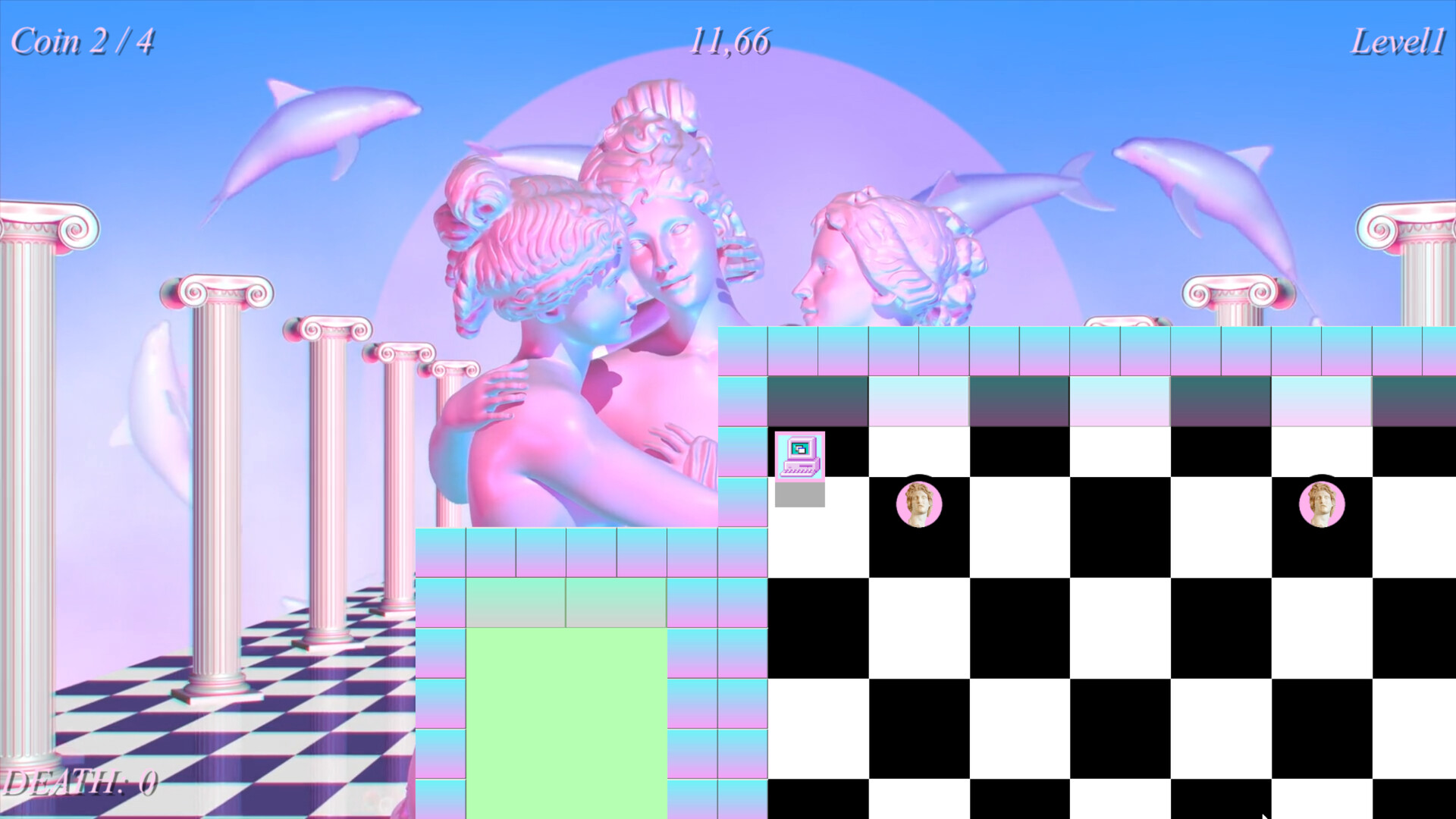 Vaporwave Hardest Game screenshot #8