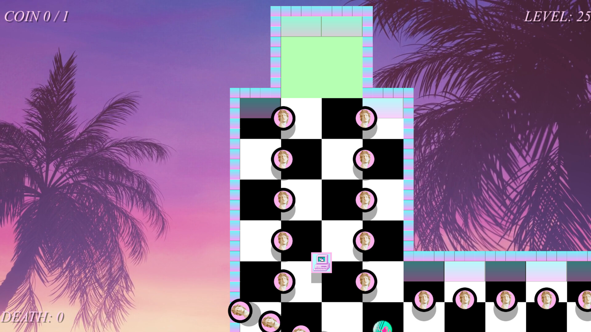 Vaporwave Hardest Game screenshot 2