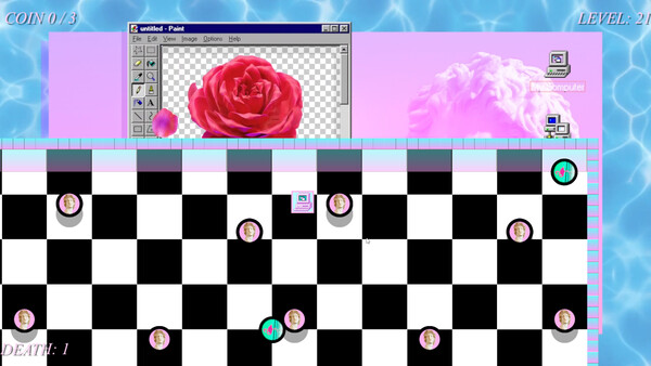 Vaporwave Hardest Game game for windows Pc 1