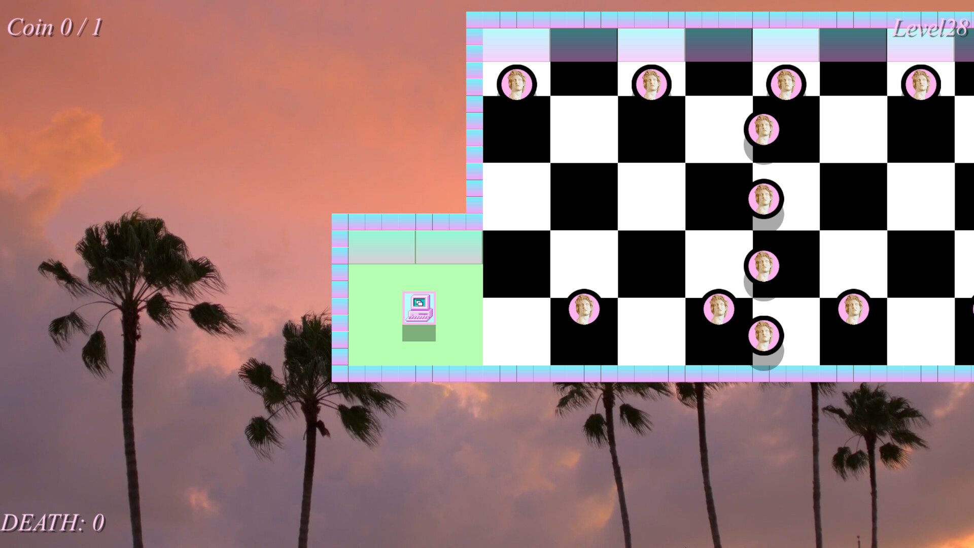 Vaporwave Hardest Game screenshot 4