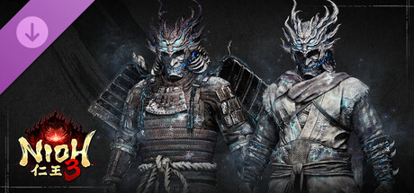 Nioh 3 - Hellfrost Equipment Set (Hellfrost Warrior Armor set + Hellfrost Ninja Attire set)