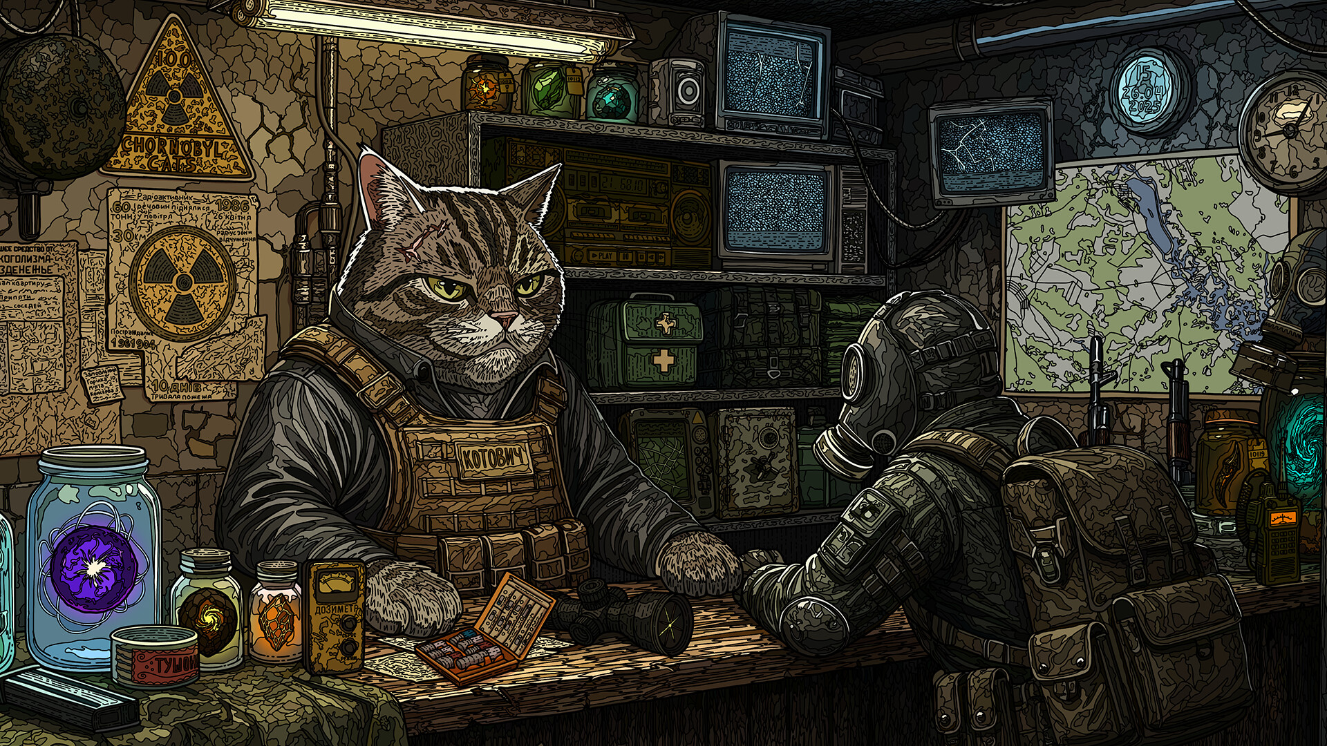 100 Chernobyl Cats screenshot #4