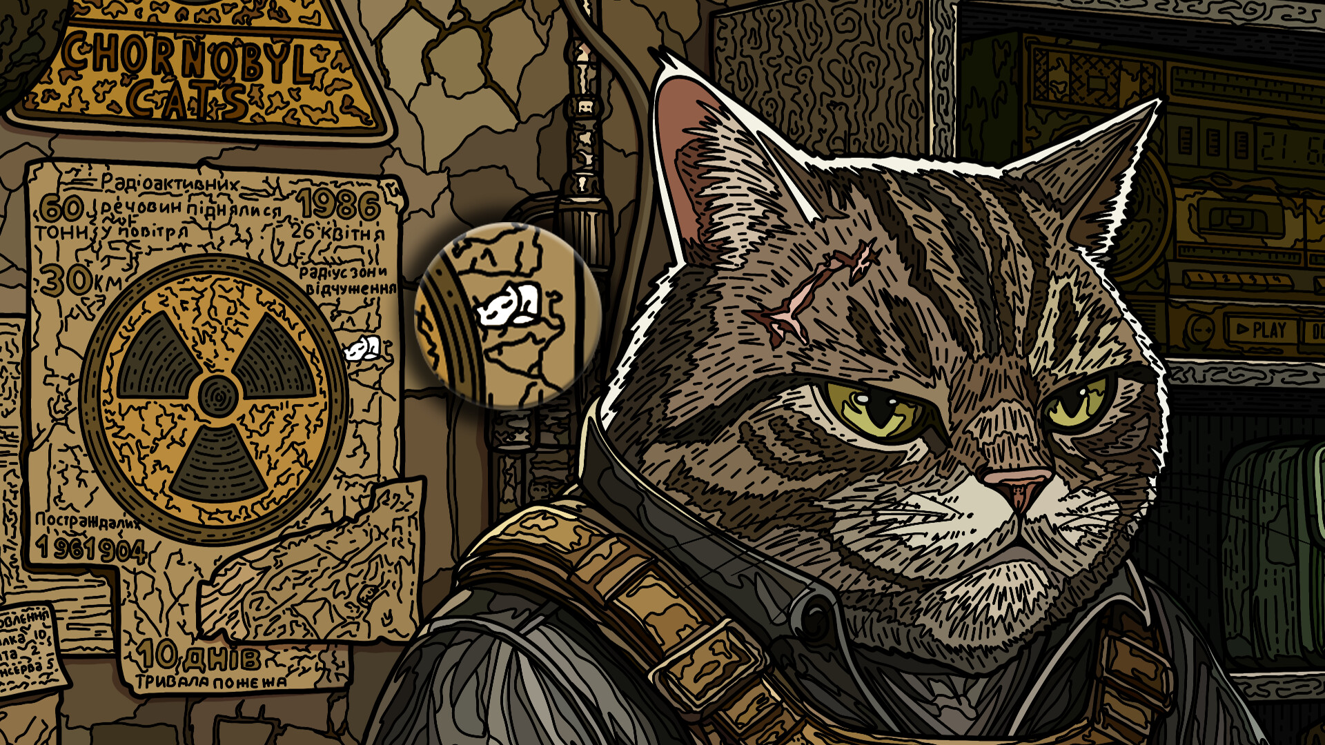 100 Chernobyl Cats screenshot #2