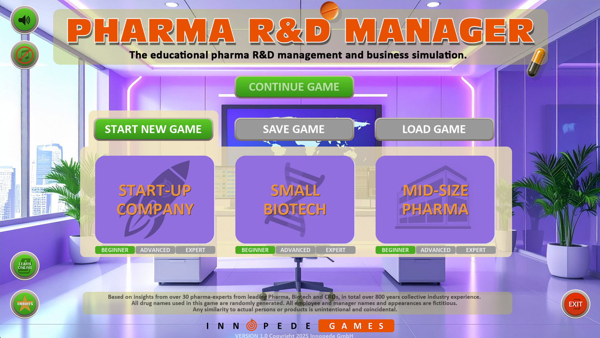 Pharma R&D Manager screenshot #1