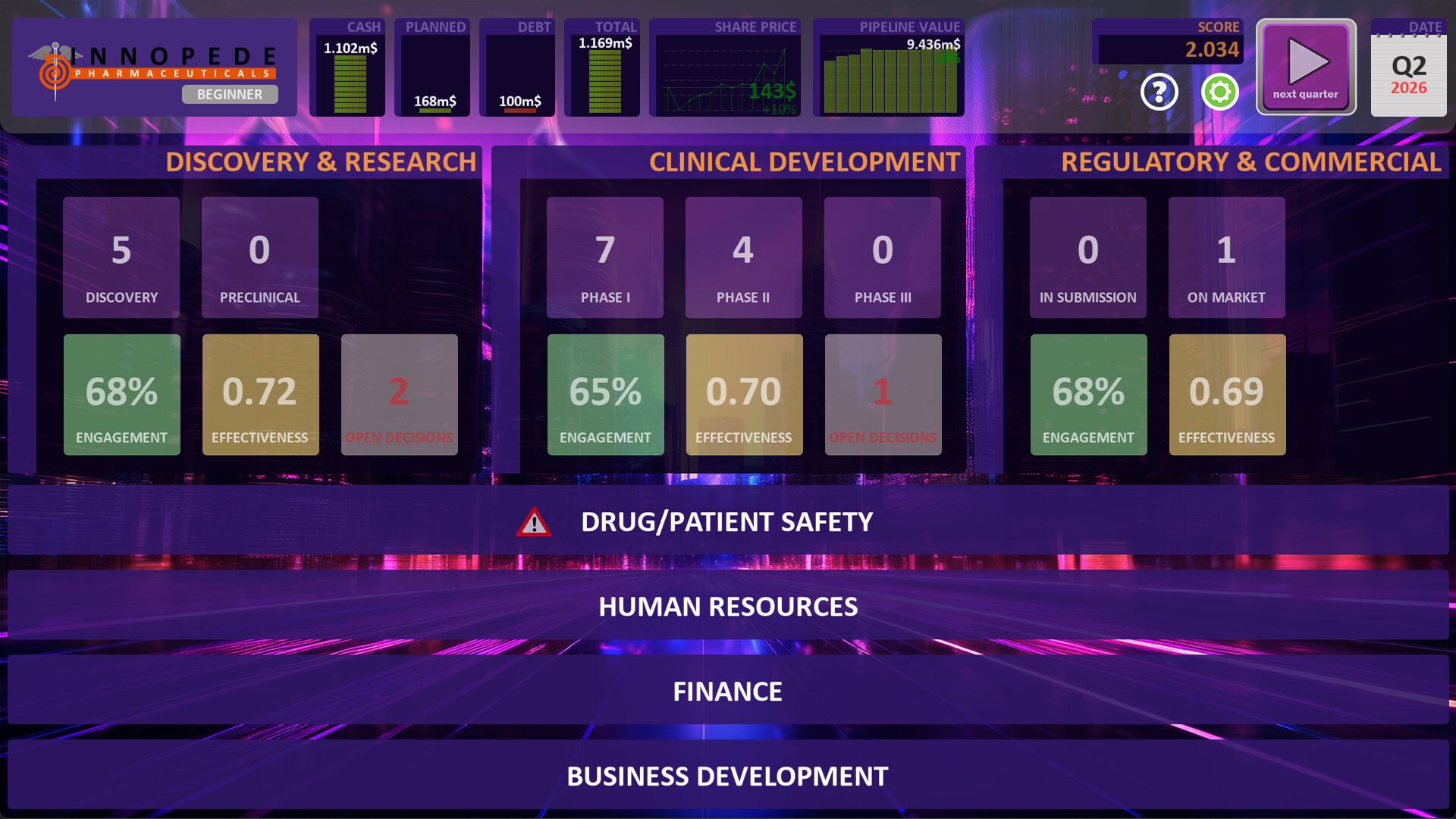 Pharma R&D Manager screenshot #3